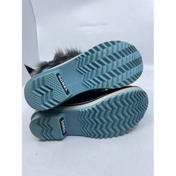 sorel blackblue lace up blackblue winterrain boots - Picture 6 of 7